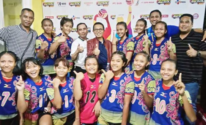 Kejurda Voli Remaja 2017, Tim Putri Sidoarjo Sabet Juara Pertama Kejurda Voli Remaja 2017, Tim Putri Sidoarjo Sabet Juara Pertama