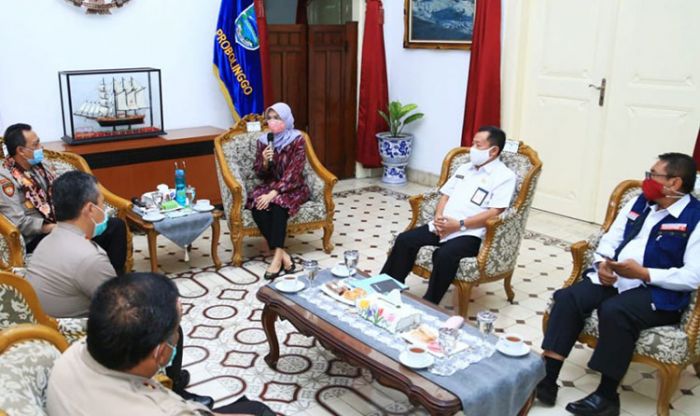 Baharkam Polri Temui Bupati Probolinggo Bahas Rencana Dibukanya Bromo Tengger