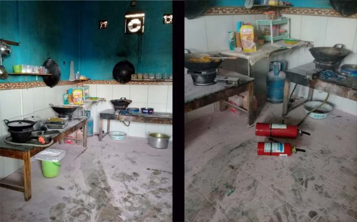 Kompor Gas Bocor, Dapur Restoran di Punung Pacitan Nyaris Terbakar