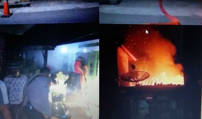 Rumah dan Puskesmas di Sumenep Ludes Terbakar, Kerugian Ditaksir Ratusan Juta Rupiah