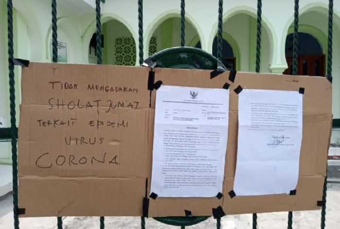 Cegah Virus Corona, Masjid Tiban Probolinggo Tiadakan Salat Jumat Cegah Virus Corona, Masjid Tiban Probolinggo Tiadakan Salat Jumat