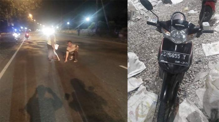 Kecelakaan Karambol di Sidoarjo, Penyeberang Jalan Tewas Ditabrak Truk dan Motor Kecelakaan Karambol di Sidoarjo, Penyeberang Jalan Tewas Ditabrak Truk dan Motor