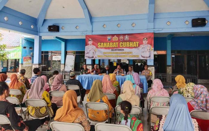 Tujuan Polsek Krembung Gelar Sahabat Curhat di Desa Rejeni Tujuan Polsek Krembung Gelar Sahabat Curhat di Desa Rejeni