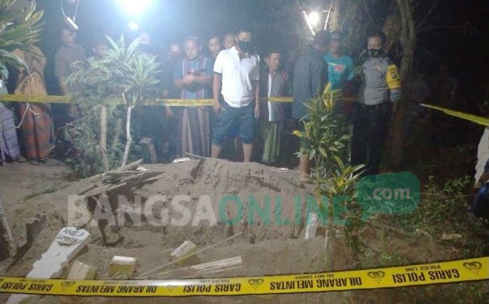 Geger, Makam Wanita Muda di Jombang Dibongkar Orang Tak Dikenal, Dua Kain Kafan Raib