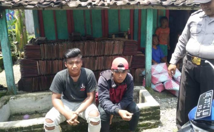 Dua ABG di Ngawi Nekat Bawa Lari Motor yang Diparkir