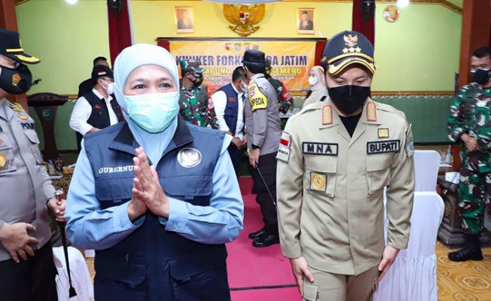 Tinjau KTS di Madiun dan Trenggalek, Khofifah: Bisa Jadi Prototipe PPKM Mikro di Jatim Tinjau KTS di Madiun dan Trenggalek, Khofifah: Bisa Jadi Prototipe PPKM Mikro di Jatim