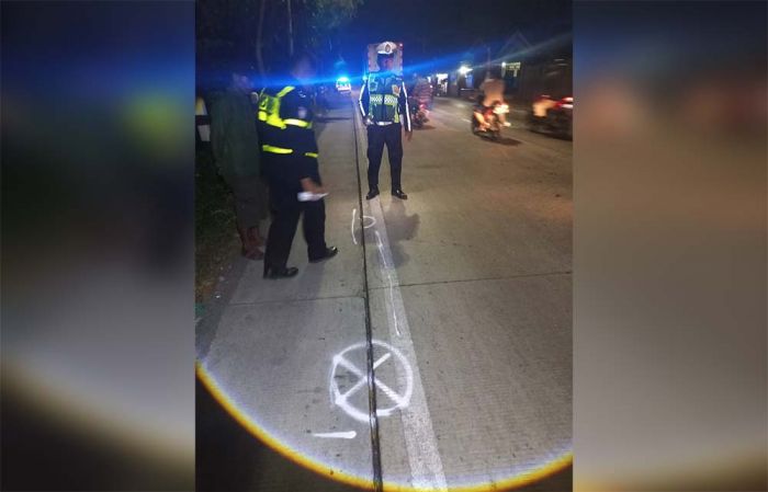 Kecelakaan Maut di Jalan Raya Desa Lajuk, Modin Desa Tanjekwagir Tewas Terlindas Truk Tebu