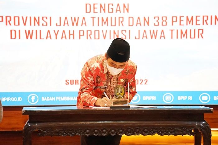 Wakil Wali Kota Pasuruan Ikut Deklarasikan Jejaring Panca Mandala di Jawa Timur