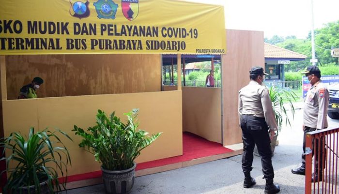 Polresta Sidoarjo Siapkan Posko Mudik dan Pelayanan Covid-19