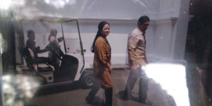 Para Menteri Jalan Kaki, Puan Naik Mobil Golf Para Menteri Jalan Kaki, Puan Naik Mobil Golf