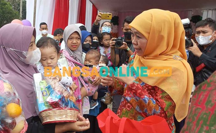 Gubernur Khofifah Optimis Angka Stunting di Jatim 2024 Turun Jadi 14 persen Gubernur Khofifah Optimis Angka Stunting di Jatim 2024 Turun Jadi 14 persen