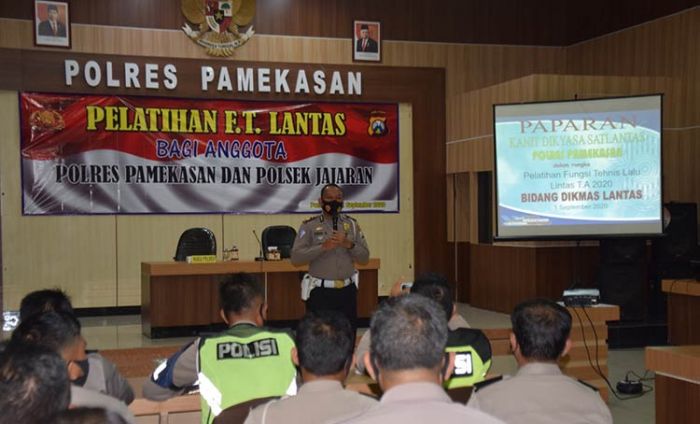 Wujudkan Pribadi Mahir dan Profesional, Polres Pamekasan Gelar Pelatihan Fungsi Teknis Lantas Wujudkan Pribadi Mahir dan Profesional, Polres Pamekasan Gelar Pelatihan Fungsi Teknis Lantas