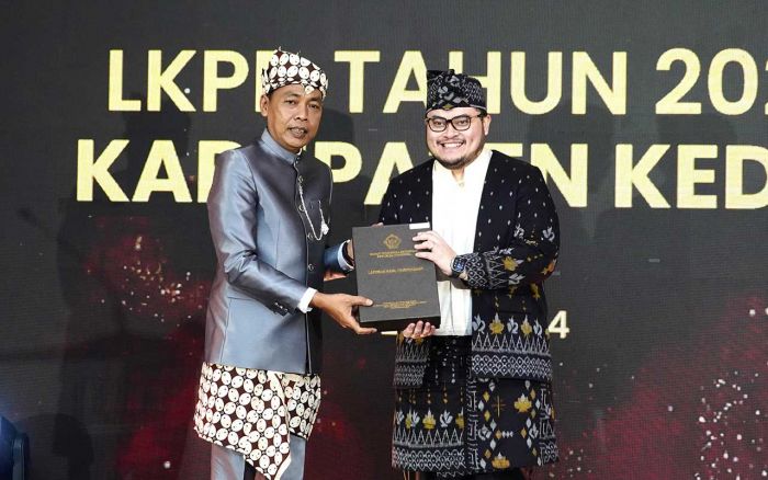 Pemkab Kediri Terima Opini WTP ke-8 dari BPK