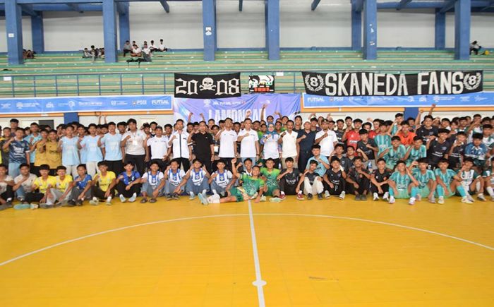 Upaya Siapkan Generasi Emas, Wabup Dirham Buka Kualifikasi Liga Futsal Piala Bupati Lamongan