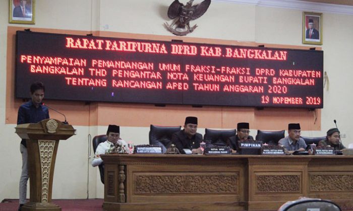 Fraksi PKB Berikan Catatan Khusus Soal Nota Keuangan Bupati Bangkalan Fraksi PKB Berikan Catatan Khusus Soal Nota Keuangan Bupati Bangkalan