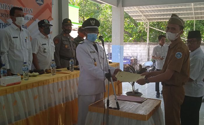 Zainul Musthofa Resmi Dilantik Jadi Sekretaris Desa Dermolemahbang