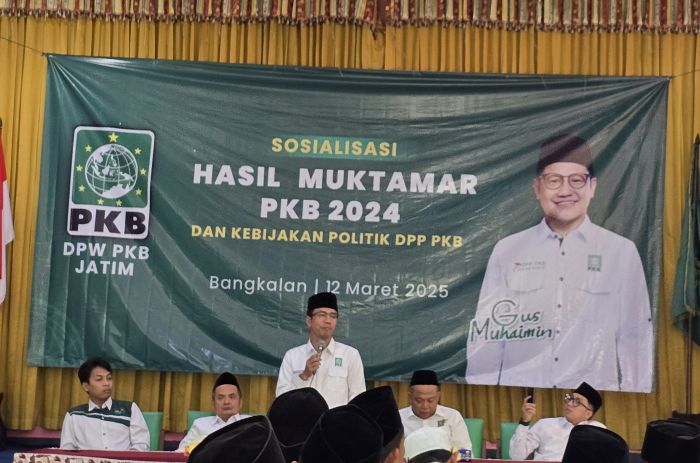 PKB Jatim Gelar Sosialisasi Hasil Muktamar Partai 2024 dan Arah Kebijakan DPP di Bangkalan PKB Jatim Gelar Sosialisasi Hasil Muktamar Partai 2024 dan Arah Kebijakan DPP di Bangkalan
