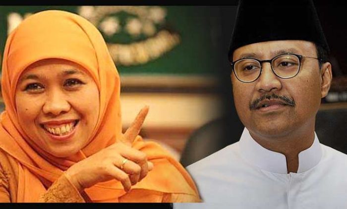 Pilgub Jatim 2018, Khofifah vs Gus Ipul Munculkan Polarisasi Internal NU Pilgub Jatim 2018, Khofifah vs Gus Ipul Munculkan Polarisasi Internal NU