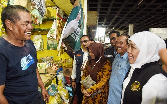 Pemprov, Bulog, dan Pemda se-Jatim Operasi Beras, Khofifah: Penguat Daya Beli Masyarakat