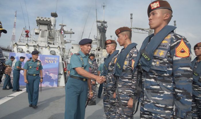 Usung Tema Indonesian Maritime Envoy, Pangkoarmada II Lepas Satgas Port Visit 2019 Menuju Filipina Usung Tema Indonesian Maritime Envoy, Pangkoarmada II Lepas Satgas Port Visit 2019 Menuju Filipina