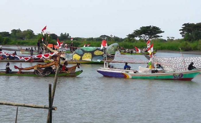 Lomba Perahu Hias Antar Nelayan di Desa Pangkah Wetan, Cara Menggelorakan Semangat Nelayan Lomba Perahu Hias Antar Nelayan di Desa Pangkah Wetan, Cara Menggelorakan Semangat Nelayan