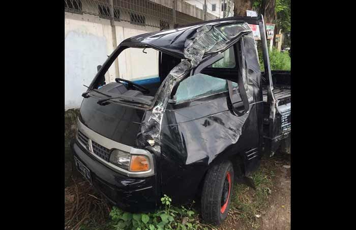 Angkut 21 Siswa, Pick Up Terguling di Sukorejo Pasuruan Angkut 21 Siswa, Pick Up Terguling di Sukorejo Pasuruan