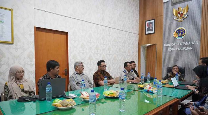 Kantah Kota Pasuruan Supervisi Peta ZNT