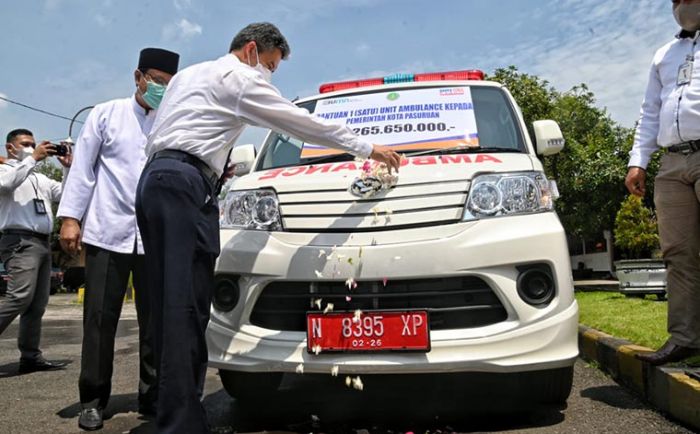 Pemkot Pasuruan Terima Bantuan Mobil Ambulans dari CSR BRI Pemkot Pasuruan Terima Bantuan Mobil Ambulans dari CSR BRI