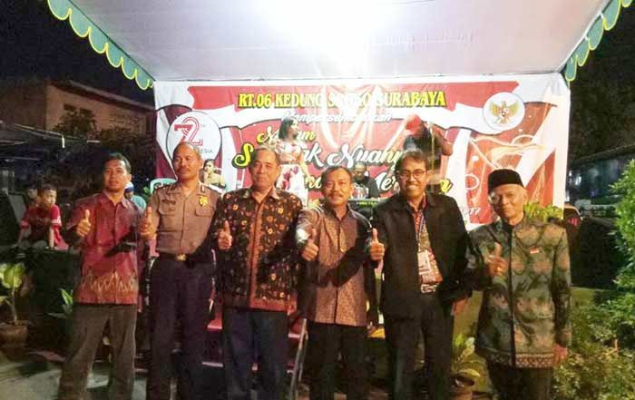 ​"Semarak Nyanyian Tanah Merdeka" di Kedung Sroko Pacar Kembang Tambaksari Surabaya
