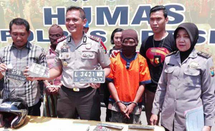 Polres Gresik Bekuk Tiga Begal Motor, Satu Pelaku masih Pelajar Polres Gresik Bekuk Tiga Begal Motor, Satu Pelaku masih Pelajar
