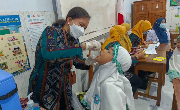 Sukses Lakukan Jemput Bola, Capaian Sub PIN Polio Kota Kediri di Atas Target Provinsi