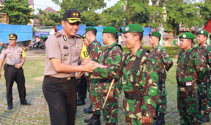 Gelar Operasi Pekat, Polres Pasuruan Kota Musnahkan Puluhan Sajam