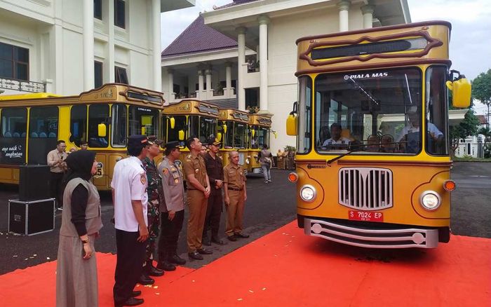 Sejak Launching, Bus Gratis Si Mas Ganteng Sudah Angkut 41.000 Siswa Sejak Launching, Bus Gratis Si Mas Ganteng Sudah Angkut 41.000 Siswa