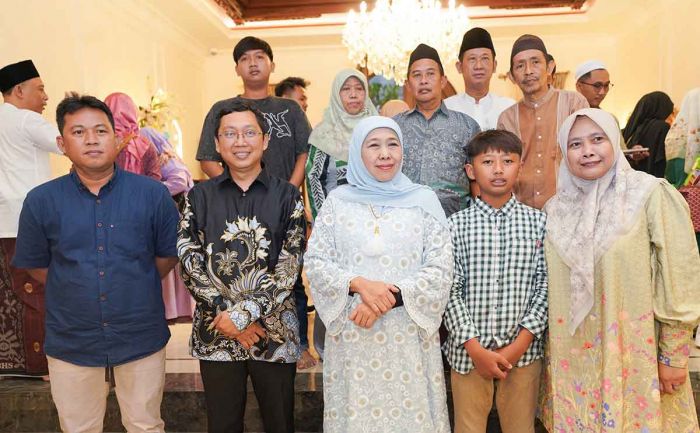 Open House di Kediaman Gubernur Khofifah, Ali Mannagalli: Ini Fakta Kalau Ibu Milik Warga Jatim