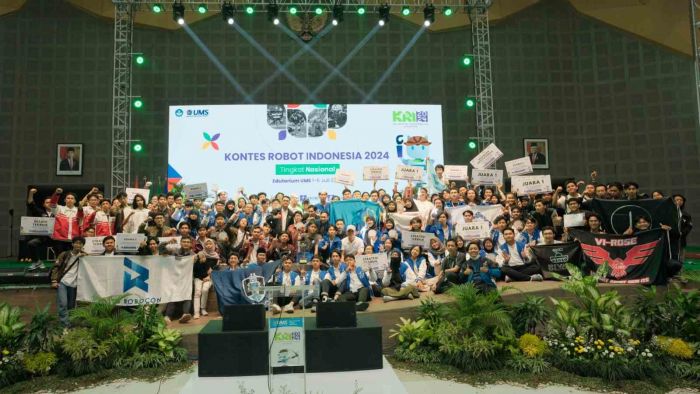 ITS Borong 6 Gelar Juara di Kontes Robot Indonesia 2024 ITS Borong 6 Gelar Juara di Kontes Robot Indonesia 2024