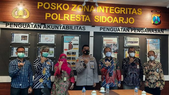 Wujudkan Kepatuhan Pajak dan Perkuat Sinergitas, DJP Jatim II Kunjungi Kejari dan Polresta Sidoarjo