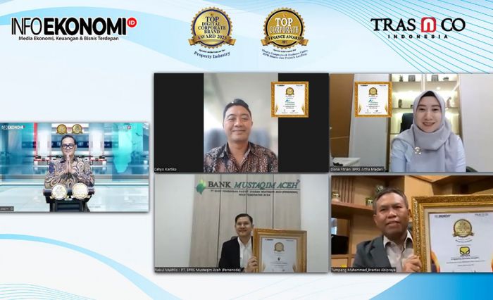 InfoEkonomi.id dan TRAS N CO Indonesia Sukses Gelar 2 Penghargaan Sekaligus