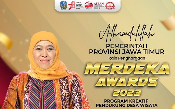 Jatim Raih Merdeka Awards 2023 Program Desa Wisata, Khofifah: Wujud Kerja Keras Majukan Desa Jatim Raih Merdeka Awards 2023 Program Desa Wisata, Khofifah: Wujud Kerja Keras Majukan Desa