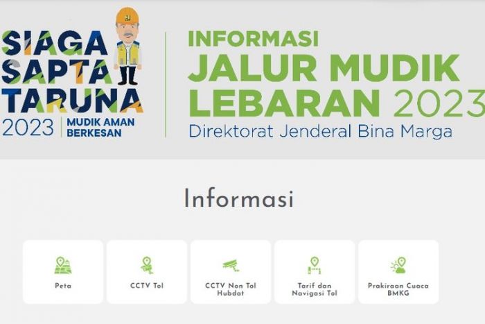 Masyarakat Dapat Akses Situs Ditjen Bina Marga Kementerian PUPR untuk Info Jalur Mudik Masyarakat Dapat Akses Situs Ditjen Bina Marga Kementerian PUPR untuk Info Jalur Mudik