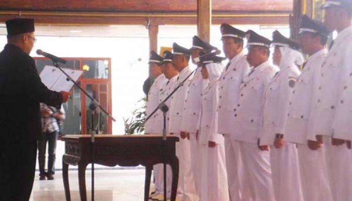 14 Kades di Tulungagung Dilantik Serentak 14 Kades di Tulungagung Dilantik Serentak