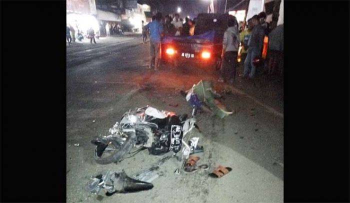 Kecelakaan di Bendorejo Trenggalek: Mobil Hantam Motor, Dua Tewas