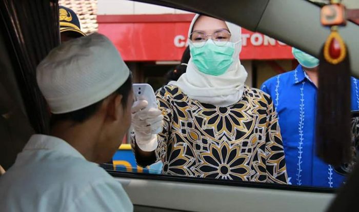 Upaya Cegah Penyebaran Covid-19, Bupati Tantri Pantau Check Point Pintu Masuk Kabupaten Probolinggo