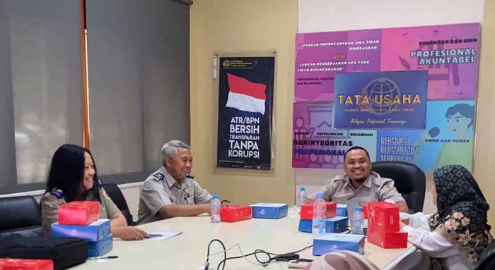 Perwakilan Kantah Kabupaten Pasuruan Hadiri Rapat Itjen Kementerian ATR/BPN Perwakilan Kantah Kabupaten Pasuruan Hadiri Rapat Itjen Kementerian ATR/BPN
