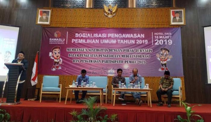 Tangkal Money Politic, Bawaslu Sidoarjo Jalin Sinergi dengan Pers