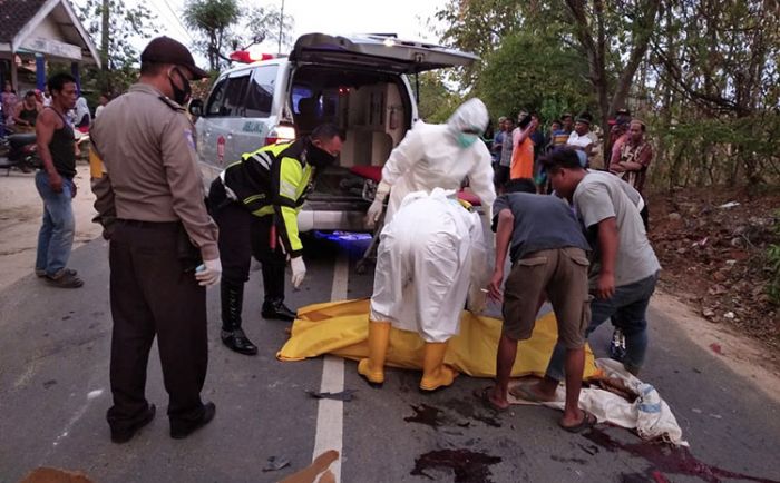 Seorang Petani di Tuban Tewas Disambar Truk Tronton