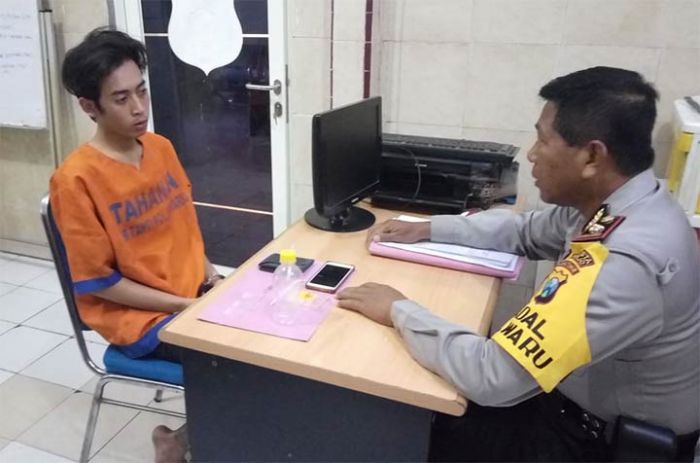 Polsek Waru Bekuk Pengedar Sabu saat Patroli Balap Liar Polsek Waru Bekuk Pengedar Sabu saat Patroli Balap Liar