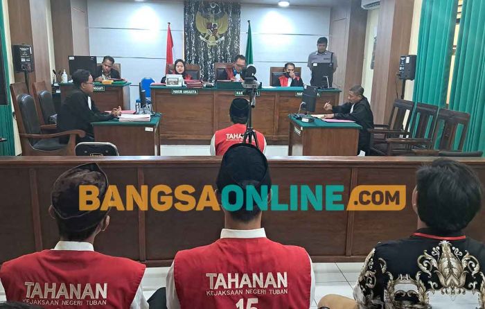 Dua Terdakwa Pembunuhan Sekdes Sidonganti Divonis 15 dan 10 Tahun Penjara