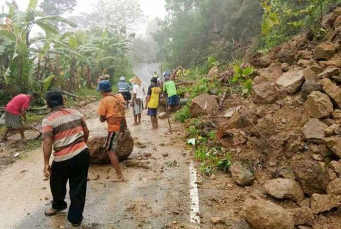 Banjir dan Tanah Longsor Landa 4 Kecamatan di Trenggalek