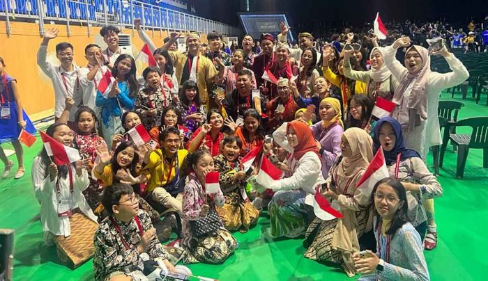 Gita Bumi Shine Harmony Choir Juara Kompetisi Paduan Suara di Korea Selatan