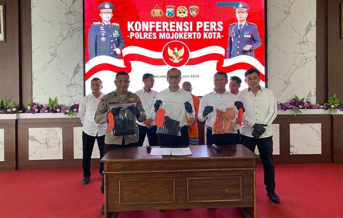 Polres Mojokerto Kota Ringkus Terduga Pelaku Pencabulan Polres Mojokerto Kota Ringkus Terduga Pelaku Pencabulan